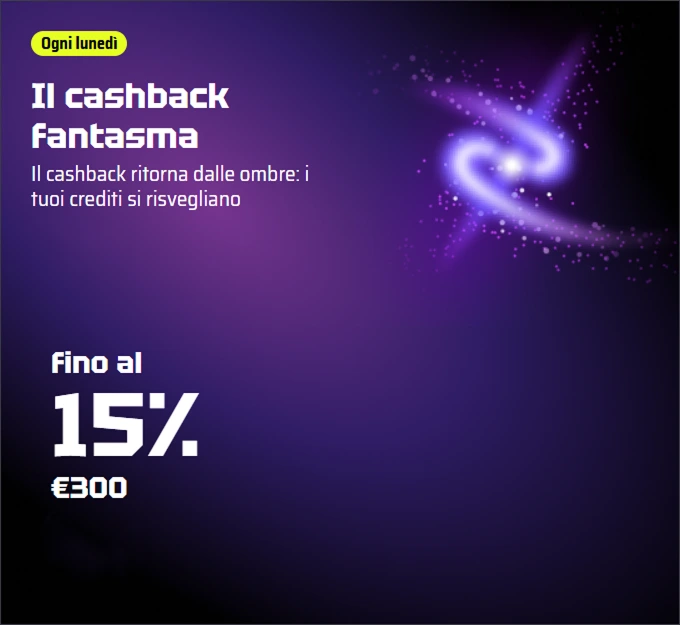 Cashback fantasma fino al 15% su SlotsVader Casino: i tuoi crediti si risvegliano ogni lunedì!