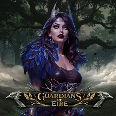 Guardiana di Éire, creatura fantasy con corna, per "Guardians of Éire" di SlotsVader Casino