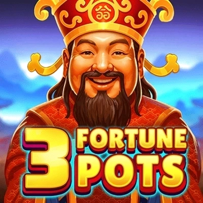 3 Fortune Pots Spielautomat mit chinesischem Gott und Glückssymbolen