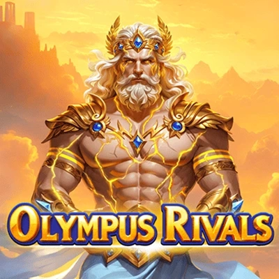 Olympus Rivals slot game featuring Zeus in golden armor